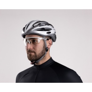 Casca FORCE ROAD Alb/gri L-XL (58-63 cm) - Img 12