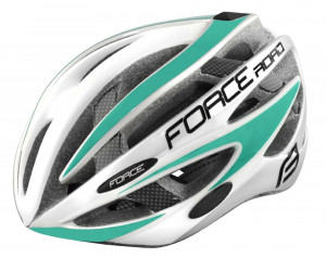 Casca Force Road alb/turcoaz L-XL (58-63 cm) - Img 2
