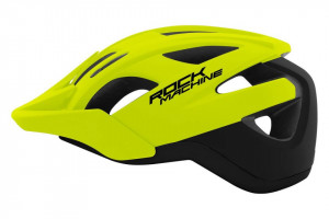 Casca Rock Machine Trail Pro negru/verde fluo M-L (58-61 cm) - Img 2
