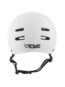 Casca TSG Status Solid Color - Satin White S/M - Img 3