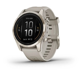 Ceas Garmin epix PRO (Gen 2) - 42mm, Sapphire, Soft Gold