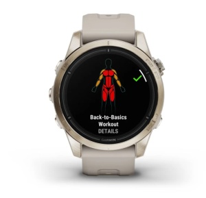 Ceas Garmin epix PRO (Gen 2) - 42mm, Sapphire, Soft Gold - Img 11
