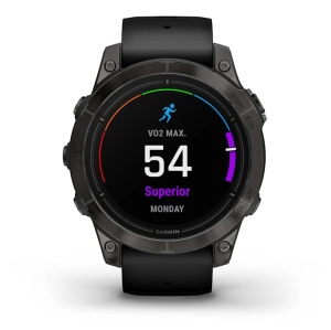 Ceas Garmin epix PRO (Gen 2) - 47mm, Sapphire, Titan DLC Carbon Grey - Img 2