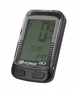 Ciclocomputer Force WLS 20F fara fir negru - Img 2