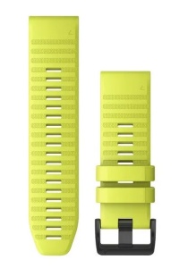 Curea Garmin quickfit 26 - Silicon galben amp