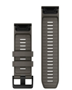 Curea Garmin quickfit 26 - Silicon Pebble Gray - Img 2