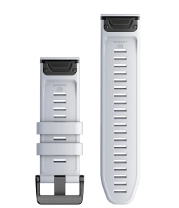 Curea Garmin quickfit 26 - Silicon Whitestone - Img 2