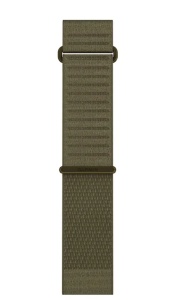 Curea Garmin quickfit textil 26 - Scurt, material ComfortFit Dark Olive