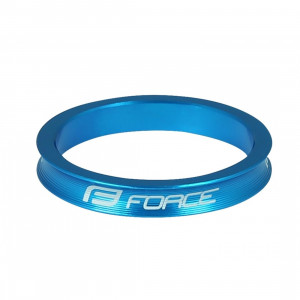Distantier furca Force 1.1/8 5mm Al Blue