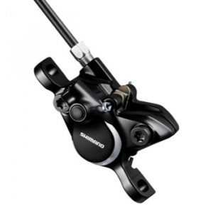ETRIER FRANA PE DISC SHIMANO BR-M315 FARA ADAPTOR FATA SAU SPATE PLACUTE RESIN NEGRU AMBALAT IND.