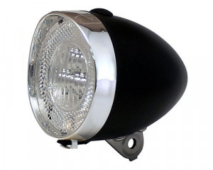Far Clasic Union cu iluminare led pe baterie Negru - Img 2