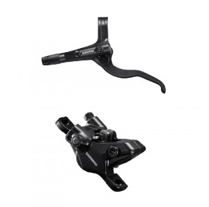FRANA PE DISC SET ASAMBLAT SHIMANO J-KIT BL-MT401(L) BR-MT410(F) FARA ADAPTOR PLACUTE RESIN FURTUN SM-BH59-SS 1000MM NEGRU INCL. OLIVA & INSERTIE CONECTARE NEGRU AMBALAT IND.