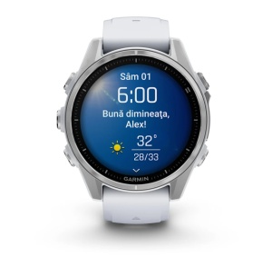 Garmin Fenix 8 - 43mm, AMOLED Argintiu - Img 2