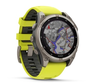 Garmin Fenix 8 - 47mm, Solar Sapphire Yellow/Graphite - Img 2