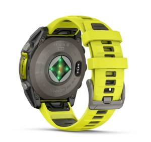 Garmin Fenix 8 - 47mm, Solar Sapphire Yellow/Graphite - Img 11