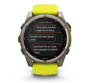 Garmin Fenix 8 - 51mm, Solar, Sapphire Amp Yellow - Img 9