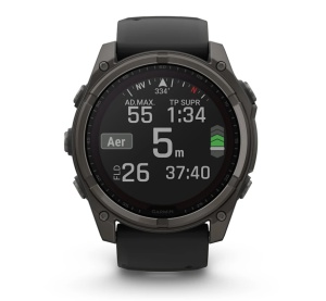 Garmin Fenix 8 - 51mm, Solar, Sapphire Gri Carbon - Img 7