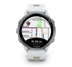 Garmin Forerunner® 970 Titan whitestone/amp yellow - Img 2