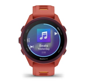 Garmin Forerunner 170 Music - Red Pink cu curea Red Pink/Mango - Img 2