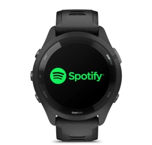 Garmin Forerunner 265 Ramă şi carcasă neagră cu curea din silicon neagră/gri pudră - Img 6