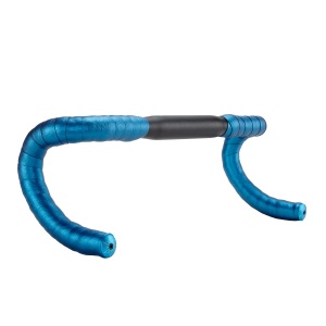 Ghidolina SUPACAZ Bling Tape - albastru anodizat w/ capace albastru anodizat + Silicone Gel - Img 2