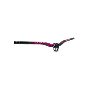 Ghidon 720mm cu rise 25mm negru/roz - Img 4