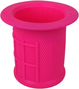 Half Waffle Coozie w/ Liner, pink