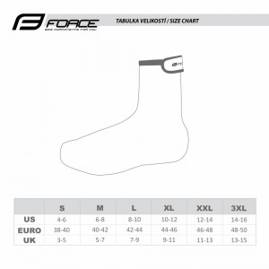 Huse pantofi Force Neopren Negru L - Img 3
