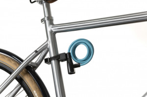 Incuietoare Cablu AXA Resolute 8mm/120cm - Ice Blue - Img 2