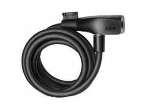 Incuietoare Cablu AXA Resolute 8mm/180cm - Black - Img 1