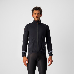 Jacheta de ploaie Castelli Emergency 2 Rain, Negru, S