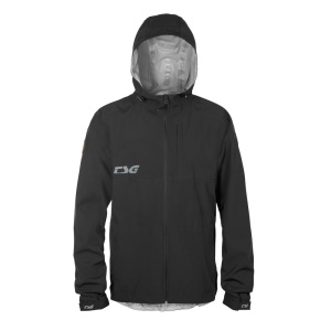 Jacheta de ploaie TSG Drop - Black XL - Img 4