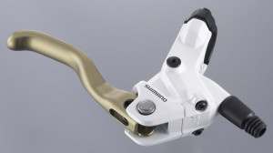 MANETA DE FRANA SHIMANO BL-M575W STANGA SAU DREAPTA PT. FRANA PE DISC HIDRAULICA ALB AMBALAT IND.