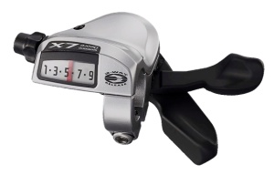 MANETA DE SCHIMBATOR SHIMANO DEORE LX SL-T660 DREAPTA 9 VIT. CABLU 2050MM OGD VRAC