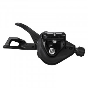 MANETA DE SCHIMBATOR SHIMANO DEORE SL-M4100-IR DREAPTA 10 VIT. PRINDERE DIRECTA PE MANETA DE FRANA I-SPEC EV CABLU 2050MM CAMASA SP41 ETANSA NEAGRA 6MM CAPAT ETANS X 3 NOSE CAP X 1 CU OGD AMBALAT IND.
