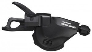 MANETA DE SCHIMBATOR SHIMANO DEORE SL-M610-I DREAPTA 10 VIT. PRINDERE DIRECTA PE MANETA DE FRANA CABLU 2050MM FARA OGD NEGRU AMBALAT IND.