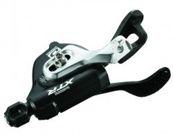 MANETA DE SCHIMBATOR SHIMANO XTR SL-M980-B-I STANGA 2/3 VIT. PRINDERE DIRECTA PE MANETA DE FRANA CABLU 1800MM CAMASA NEAGRA 1200MM FARA OGD AMBALAT IND.