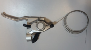 MANETA SCHIMBATOR/FRANA SHIMANO ST-EF30 STANGA 3 VIT. CABLU DE SCHIMBATOR 1550MM VRAC