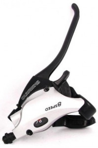 MANETA SCHIMBATOR/FRANA SHIMANO ST-R220 DREAPTA 8 VIT. PT. GHIDON DE SOSEA DREPT CABLU DE SCHIMBATOR 2050MM 4 DEGETE PT. V-BRAKE (NECESITA MODULATOR DE PUTERE) VRAC