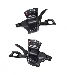 MANETE DE SCHIMBATOR SHIMANO DEORE SL-T6000 10X3 VIT. CABLURI 1800/2050MM CAMASA ETANSA NEAGRA SP41 1880/1320MM CAPAT ETANS 6MM X 5 NOSE CAP X 1 NEGRU AMBALAT IND.