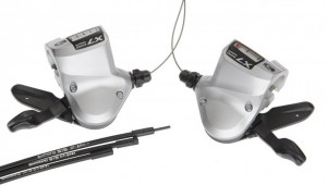 MANETE DE SCHIMBATOR SHIMANO SET SL-T660 DEORE LX 3X9VIT. CU O.G.D D:2050MM S:1800MM CAMASA NEAGRA SP41 ETANSA (600/600/300MM) AMBALAT IND.