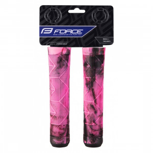 Mansoane Force BMX 145 cauciuc Black/Pink - Img 2