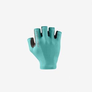 Manusi Castelli Espresso W, pentru femei, albastru piscina, XS