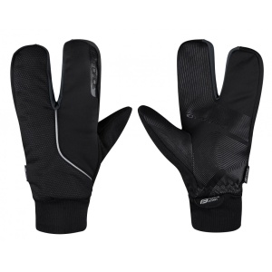 Manusi iarna Force Hot Rak Pro 3 degete negre XL