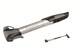 MINIPOMPA PRO COMPRESSOR TELESCOPIC ALU NEGRU/ARGINTIU (08)
