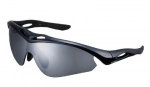 OCHELARI SHIMANO CE-S50R RAMA METALLIC BLACK/BLACK LENTILE SMOKE SILVER MIRROR/YELLOW/CLEAR (15)