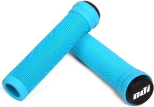 ODI BMX grips Longneck SL Flangeless aqua-blue, 135mm