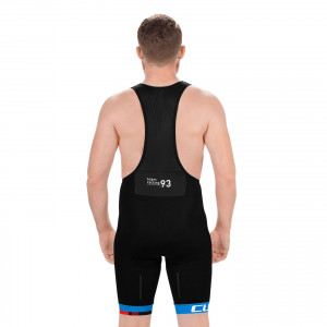 PANTALONI CICLISM TEAMLINE BLACK N BLUE N WHITE XS - Img 2