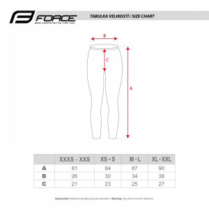 Pantaloni corp Force Grim Black XS-S - Img 5