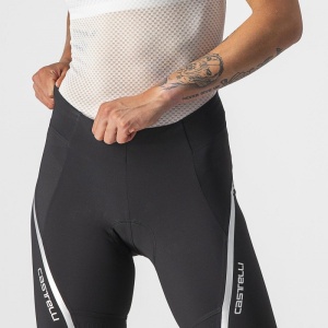 Pantaloni scurti Castelli Velocissima 3, de dama, Negru/Argintiu, XL - Img 3